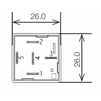24V 5 PIN RELAY