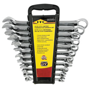 SAE/METRIC WRENCH SET