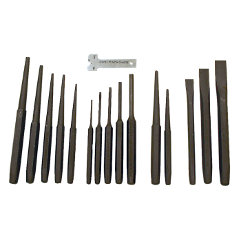 PUNCH/CHISEL SET {POUCH}