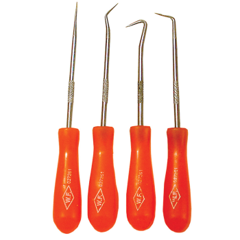 4 PCE. PICK & HOOK SET
