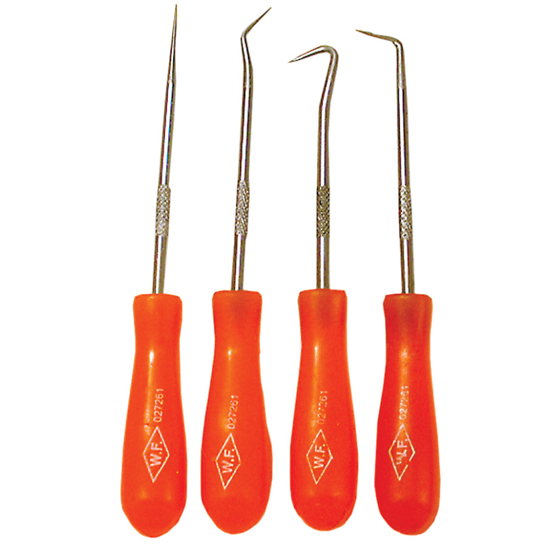 4 PCE. PICK & HOOK SET