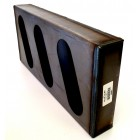 TRIPLE SLANTED OVAL BOX