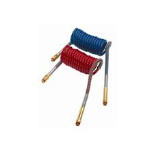 20' COILED AIR HOSE SET