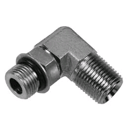 MALE ORB X NPT 90 ADAP