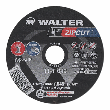 4-1/2X3/64 ZIPCUT WHEELS