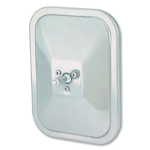 5X7 CHROME MIRROR HEAD