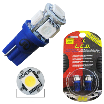 2PK BLUE LED 194 BULB