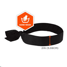 BLACK COOLING BANDANA