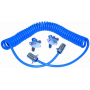 4 WIRE COILED CABLE