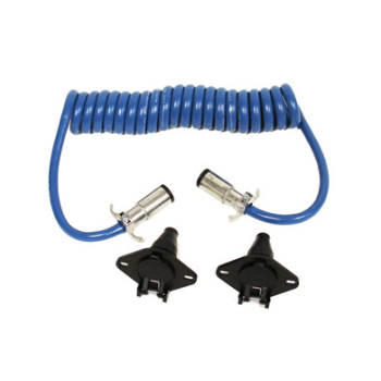 6 WIRE COILED CABLE