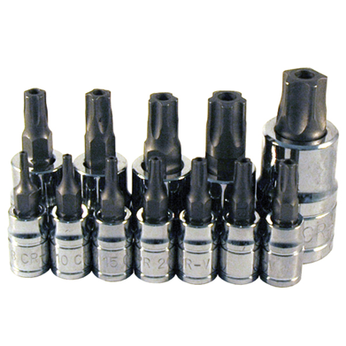 12PC 5 LOBE TORX PLUS