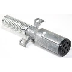 7 WIRE MALE PLUG