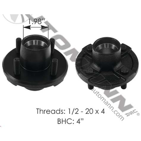 4 ON 4 IDLER HUB