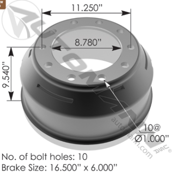 GM BRAKE DRUM