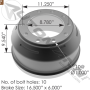 GM BRAKE DRUM