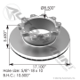 AIR DISC BRAKE ROTOR