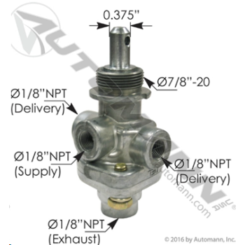 PP-1 VALVE 40PSI RELEASE