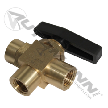 3 WAY BALL VALVE 1/4