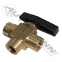 3 WAY BALL VALVE 1/4
