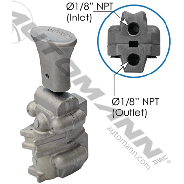 HIGH/LOW RANGE AIR VALVE