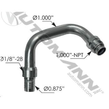 AIR FITTING RH KENWORTH