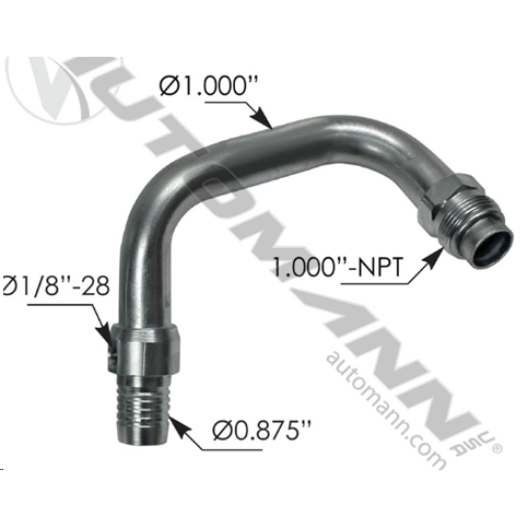 AIR FITTING RH KENWORTH