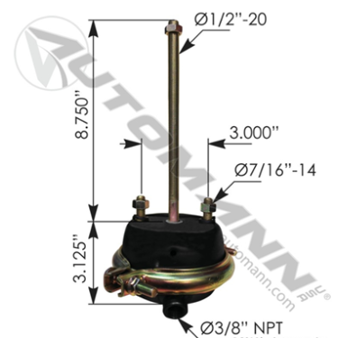 FRONT BRAKE POT 3 1/2
