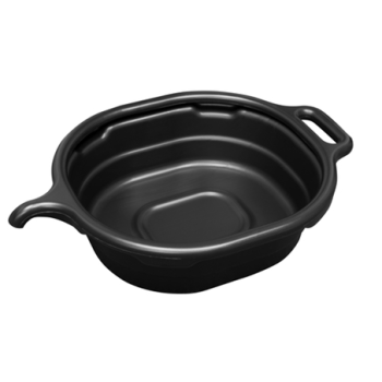 BLK 4.5GAL OVAL DRAIN PA