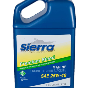 25W-40 4STROKE MARINE OI