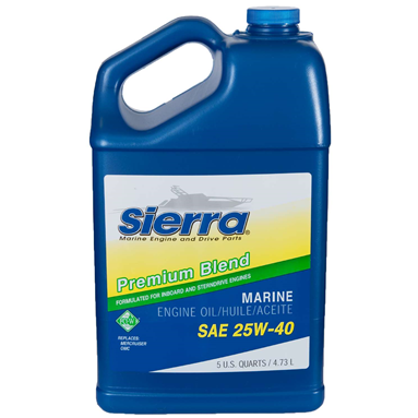 25W-40 4STROKE MARINE OI