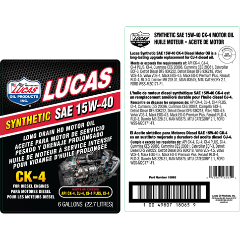 15W-40 22.7L BIB