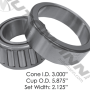 6461A,6420 BEARING SET