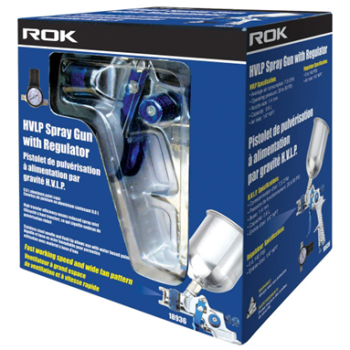 HVLP SPRAY GUN W/ REG.