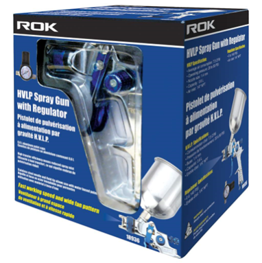 HVLP SPRAY GUN W/ REG.