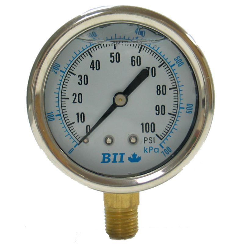 0-3000 PSIL/F PRES GAUGE