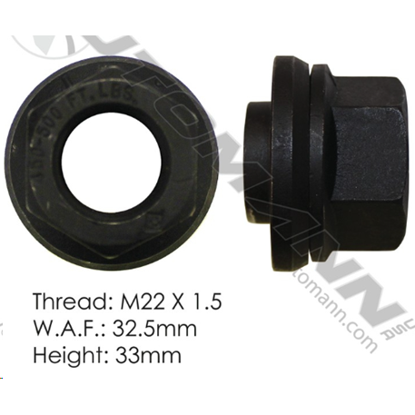 FLANGE NUT WITH SLEEVE