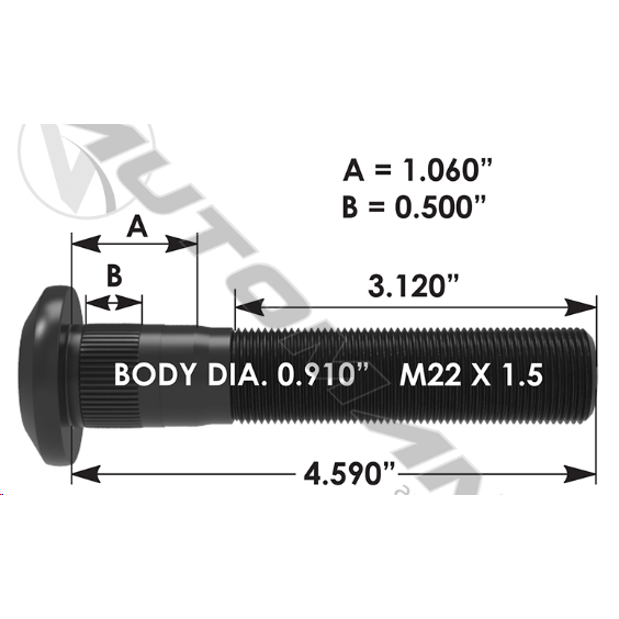 WHEEL STUD
