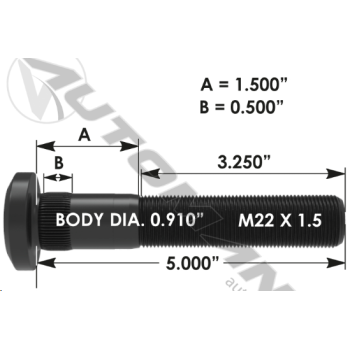 WHEEL STUD