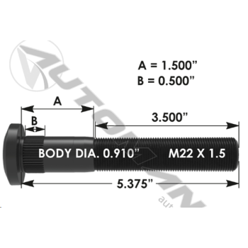 WHEEL STUD