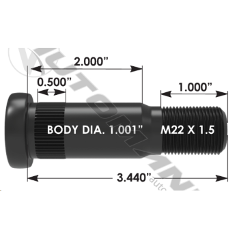 WHEEL STUD