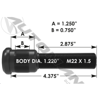 WHEEL STUD