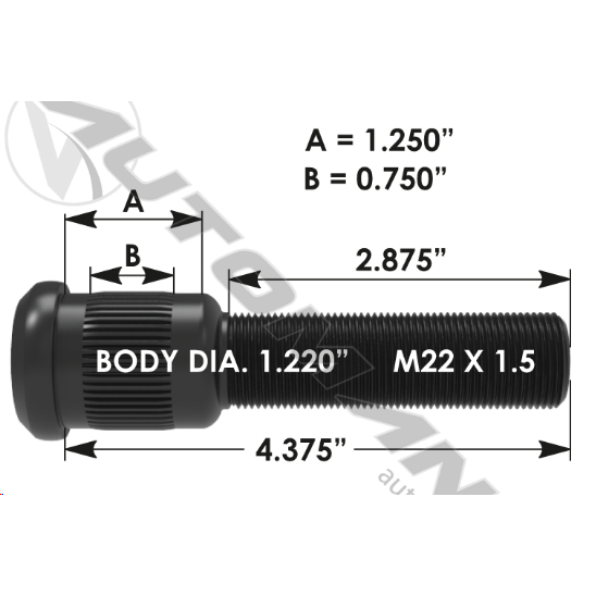 WHEEL STUD