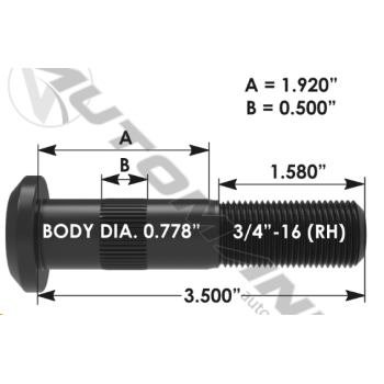 WHEEL STUD