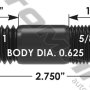 AXLE STUD