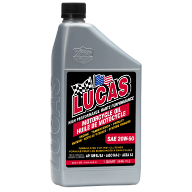 20W-50 MOTORCYCLE OIL