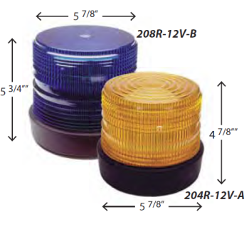 STAR STROBE LAMP 12/48V