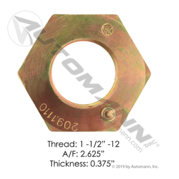 SPINDLE NUT