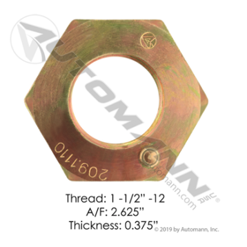 SPINDLE NUT