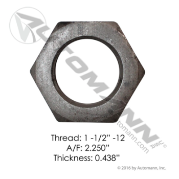 SPINDLE NUT