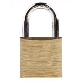 BRASS PADLOCK 25X14MM KD
